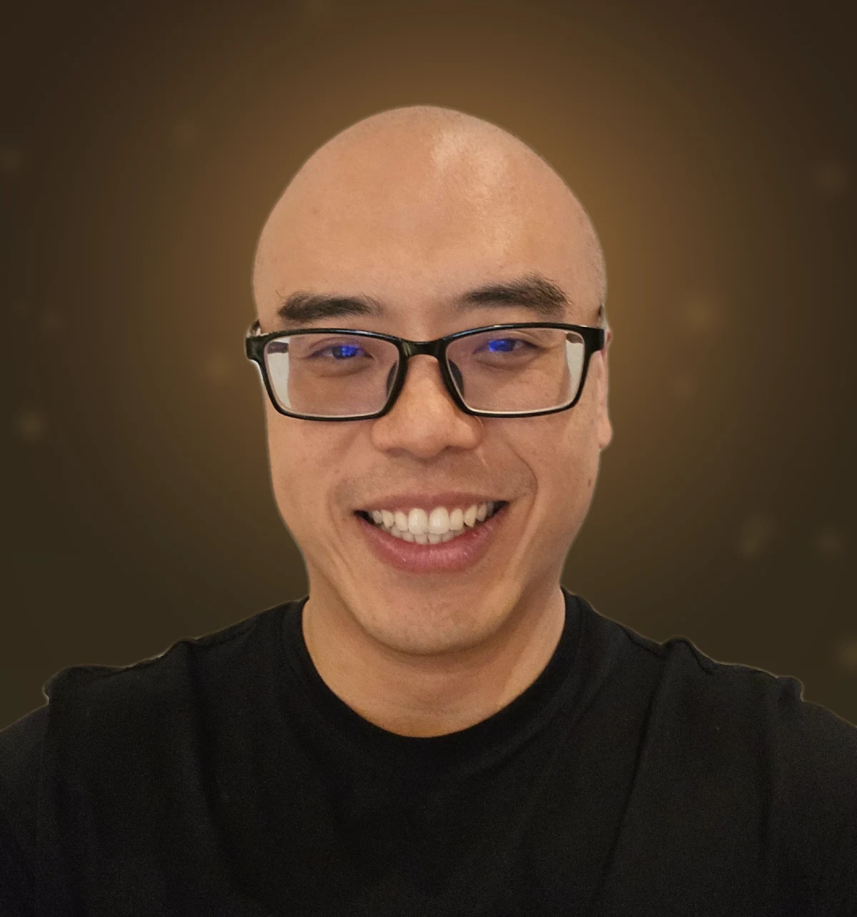 Zhi-Harn Wang, smiling